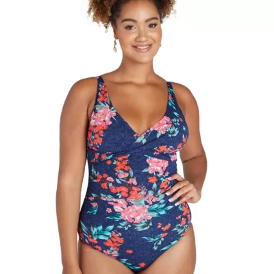 Japanese Blossom Sweetheart One Piece Swimsuit