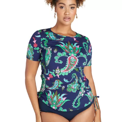 Paisley Pop Short Sleeve Rash Tee