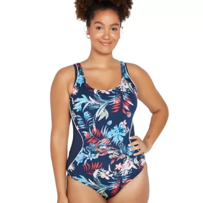Botanica Spliced One Piece Swimsuit