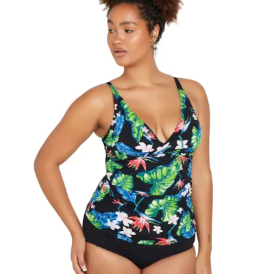 Paradise Cross Over Tankini Top