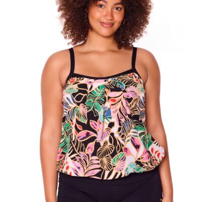 Tropicana Blouson Tankini [front]